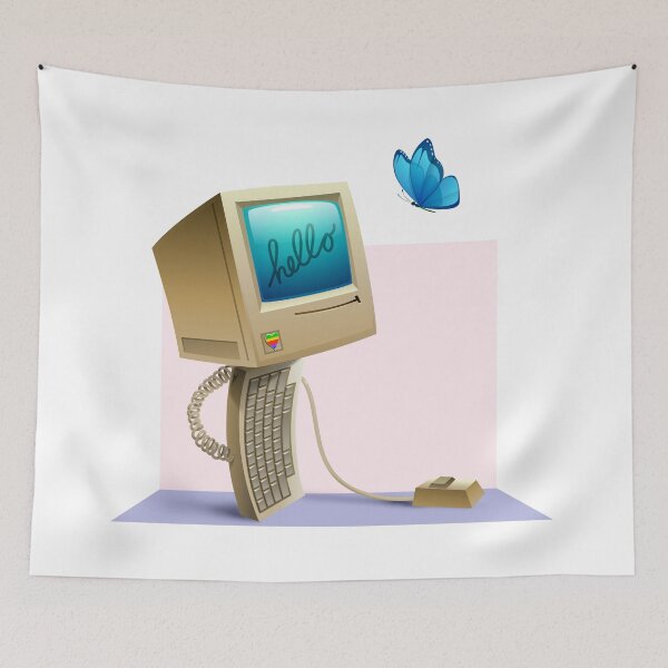 Item preview, Hello, Mac. designed and sold by iwantnoodle.