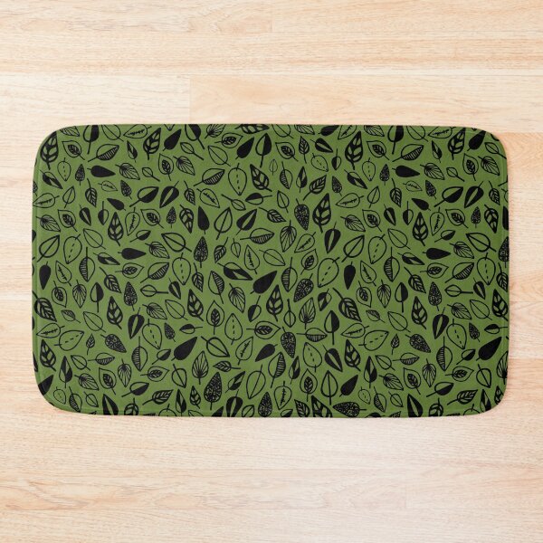 Item preview, leaf pattern green and black designed and sold by Tanya-GR.