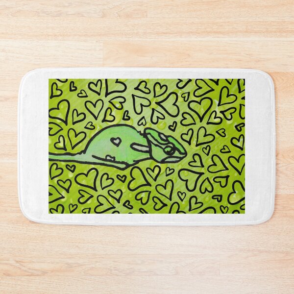 Item preview, Chameleon with Hearts designed and sold by Amanda A. Anthony.