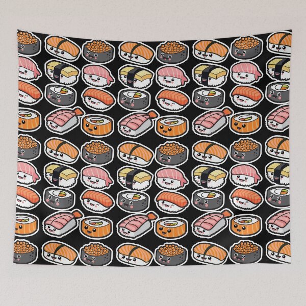 Item preview, Familia de sushi designed and sold by plushism.