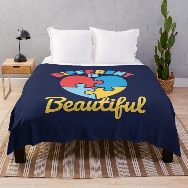 Item preview, Different Is Beautiful Autism Awareness designed and sold by jaygo.