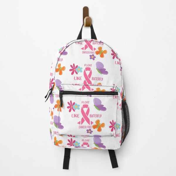 Item preview, Breast Cancer Awareness Float Like Butterfly Cancer Free designed and sold by Lighvision.
