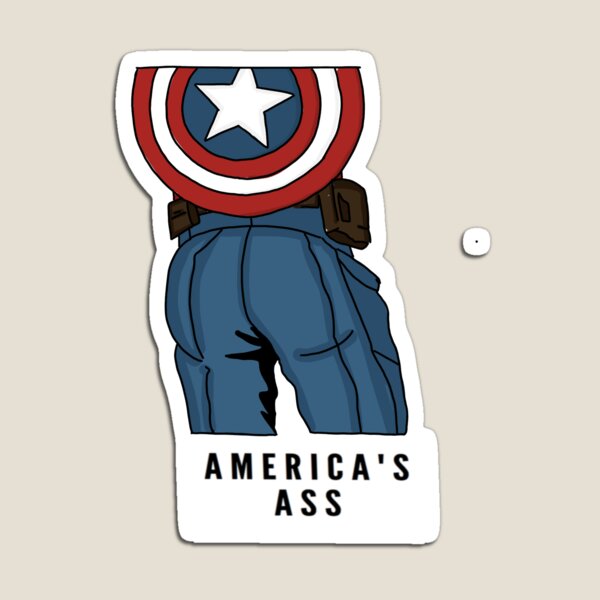 USA's Booty - CAP Magnet