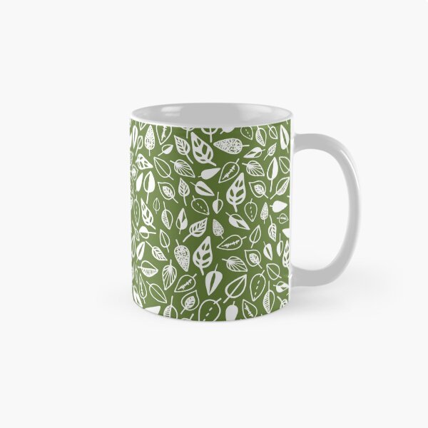 Item preview, leaf pattern green and white designed and sold by Tanya-GR.