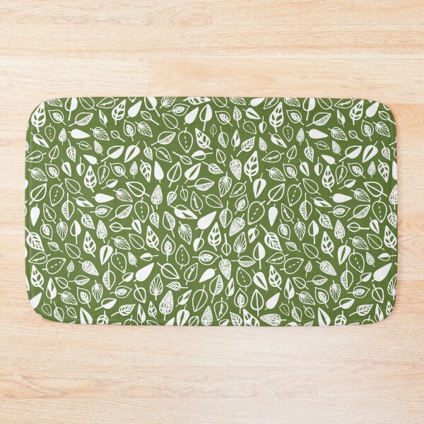 Item preview, leaf pattern green and white designed and sold by Tanya-GR.