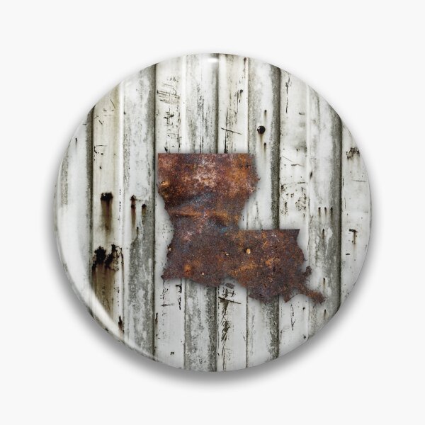 Item preview, Rusty Louisiana Shape designed and sold by Jared Davies.