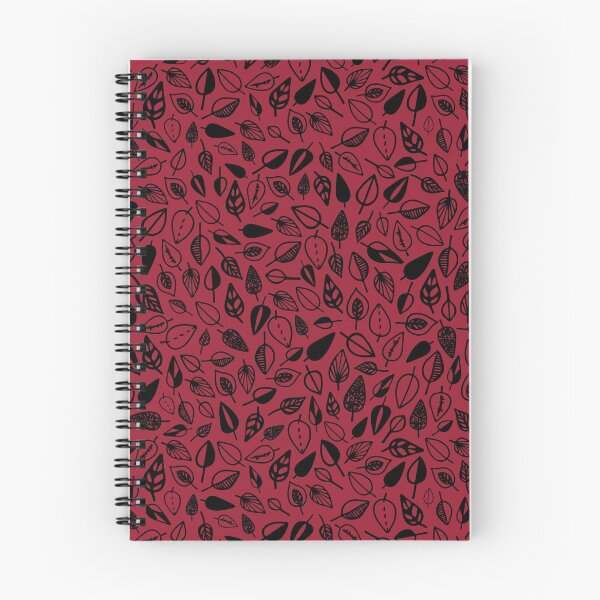 Item preview, leaf pattern red and black designed and sold by Tanya-GR.