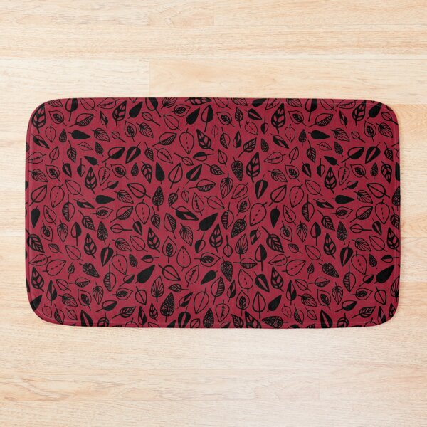 Item preview, leaf pattern red and black designed and sold by Tanya-GR.