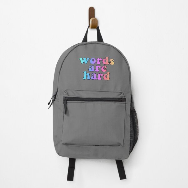 Item preview, words are hard designed and sold by Caroline Derucki.