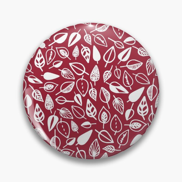 Item preview, leaf pattern red and white designed and sold by Tanya-GR.