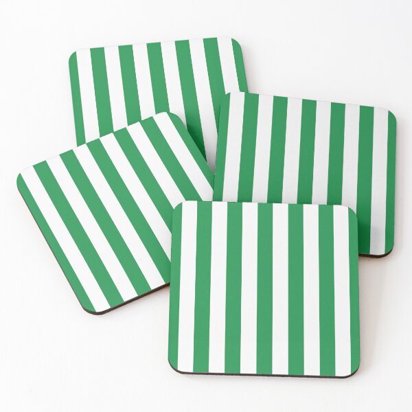 Item preview, Green & White Stripes designed and sold by Jamie Meakin.
