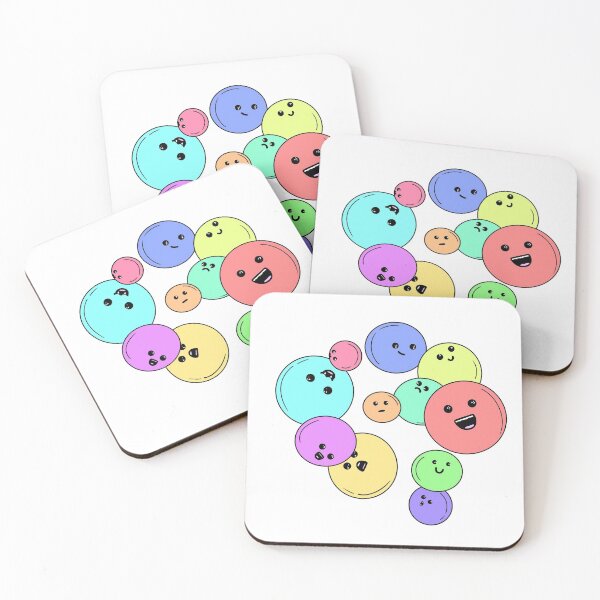 Item preview, Rainbow Bubbles designed and sold by peachyqueenart.