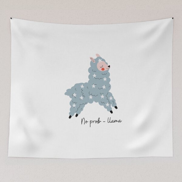 Item preview, No prob-llama designed and sold by angieanguk.