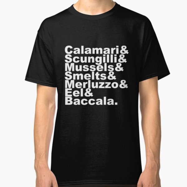 7 Fishes Seven Christmas Eve Italian Classic T-Shirt