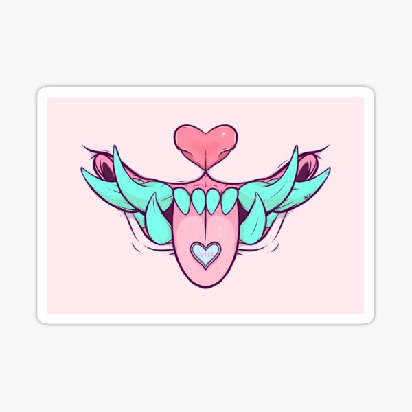 Item preview, Sweet tooth Oni mask strawberry mint designed and sold by Roro_octo.