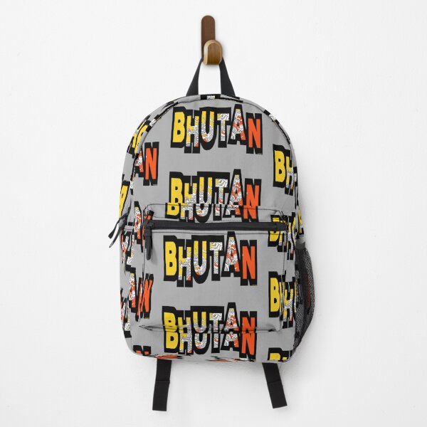 Item preview, Bhutan Font with Bhuntanese Flag designed and sold by Havocgirl.
