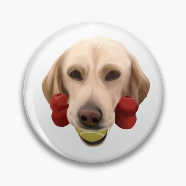 Item preview, Dog with Tennis ball  designed and sold by marywdesigns.