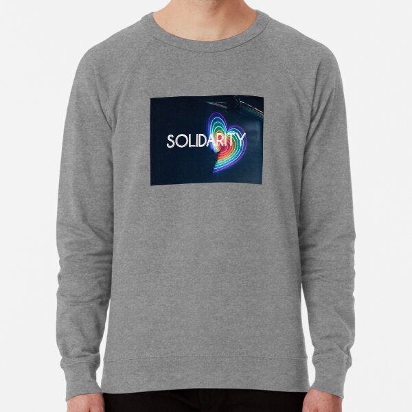 Rainbow Solidarity Lightweight Sweatshirt