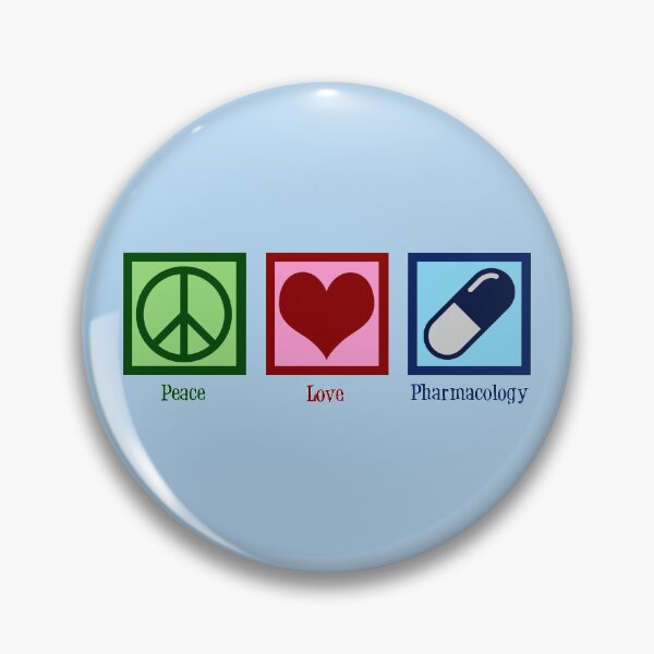 Item preview, Peace Love Pharmocology designed and sold by Epic Love Designs.