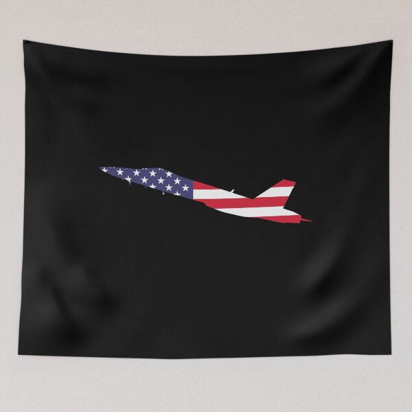 Item preview, American Flag Modern Fighter Jet 4th of July Patriotic designed and sold by Designworking.