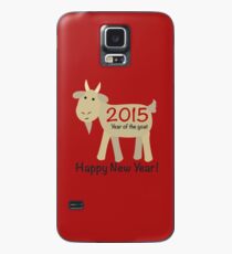 Happy New Year 2015 Year of the Goat Case/Skin for Samsung Galaxy