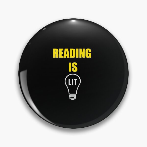 Item preview, Reading is lit designed and sold by TopDesignArt.