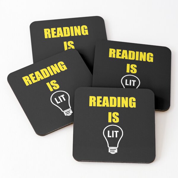 Item preview, Reading is lit designed and sold by TopDesignArt.