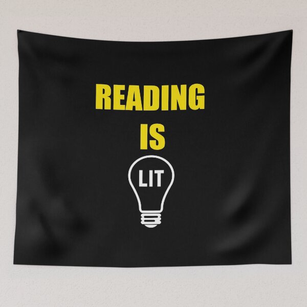Item preview, Reading is lit designed and sold by TopDesignArt.