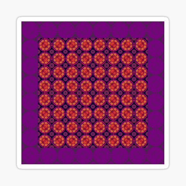 FerrisWheel Purple Sticker