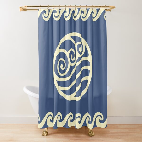 Shower Curtain Bath Mat Set Black Golden Geo Shower Curtain - Temu