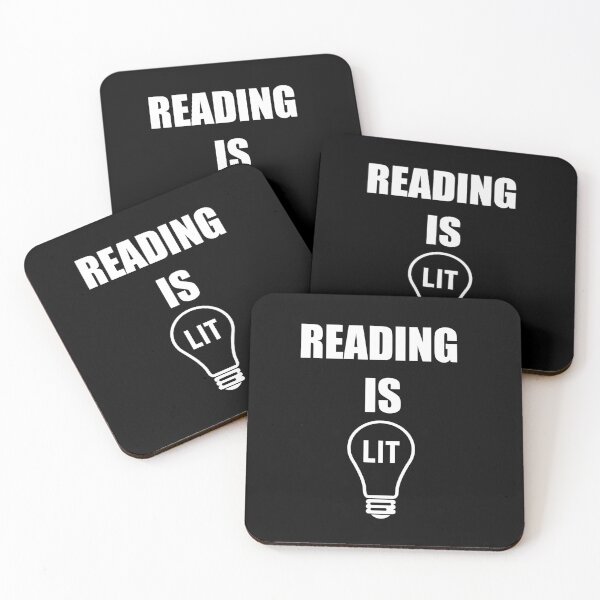 Item preview, Reading is lit designed and sold by TopDesignArt.