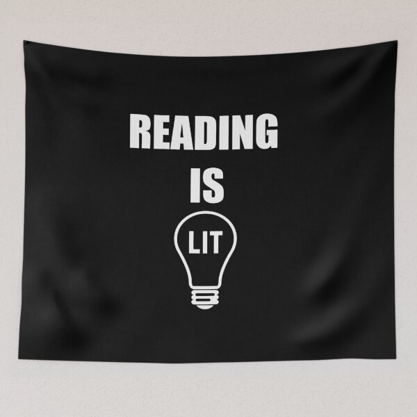Item preview, Reading is lit designed and sold by TopDesignArt.