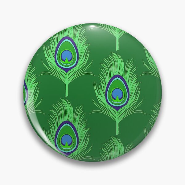 Item preview, Peacock Feathers, Emerald Green  designed and sold by Marymarice.