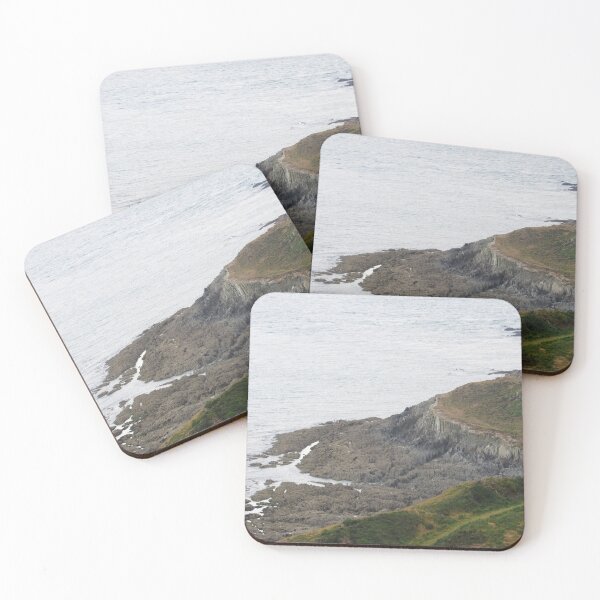 Item preview, Mortehoe Coastline designed and sold by WildandDivine.