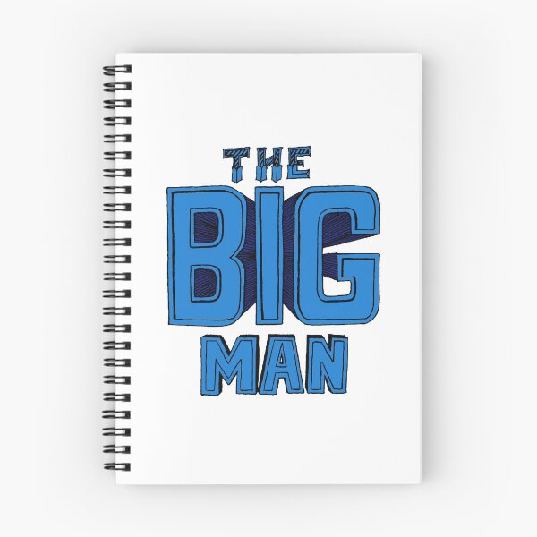 Item preview, The Big Man hand drawn design designed and sold by WornThinApparel.