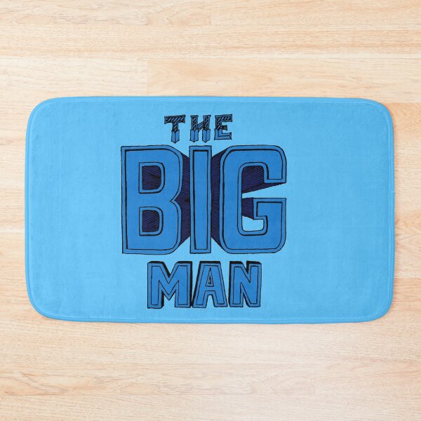 Item preview, The Big Man hand drawn design designed and sold by WornThinApparel.