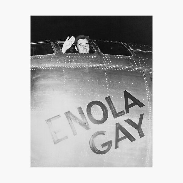 Artikelvorschau, Paul Tibbets im Enola Homosexuell Bomber entworfen und verkauft von warishellstore.