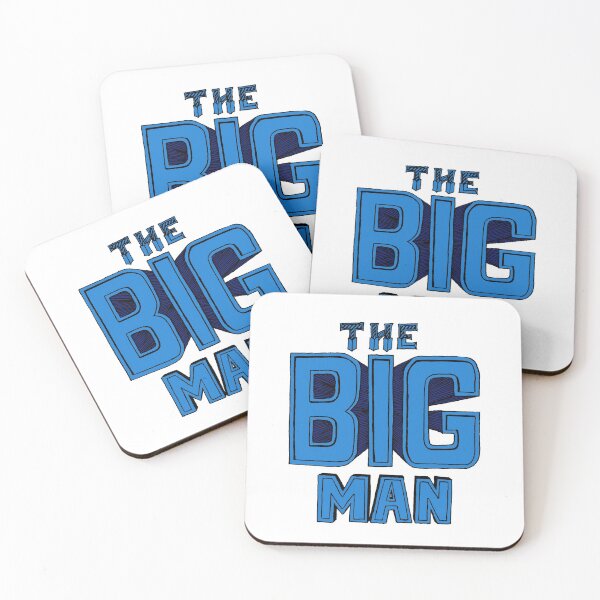 Item preview, The Big Man hand drawn design designed and sold by WornThinApparel.