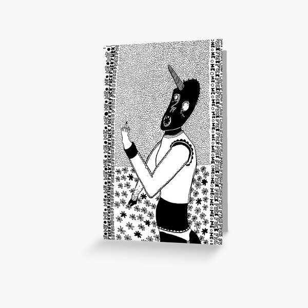 LICORNE Greeting Card