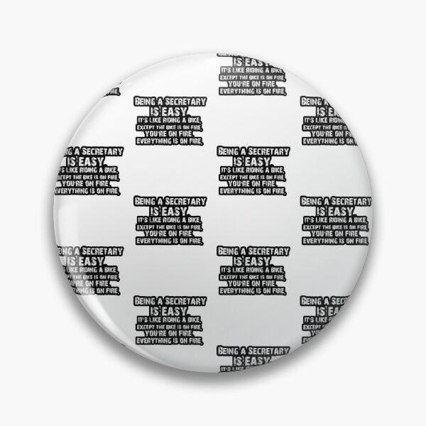 Item preview, Being a Secretary Funny saying Quote Gift designed and sold by Akmloza.