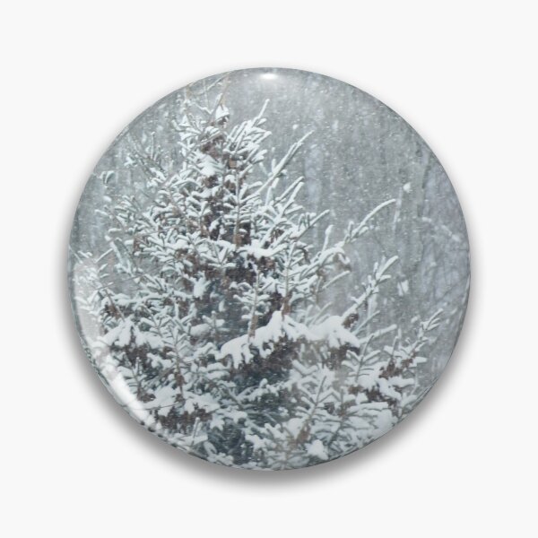 Item preview, Evergreen Covered in Snow designed and sold by ReneeKennedy.