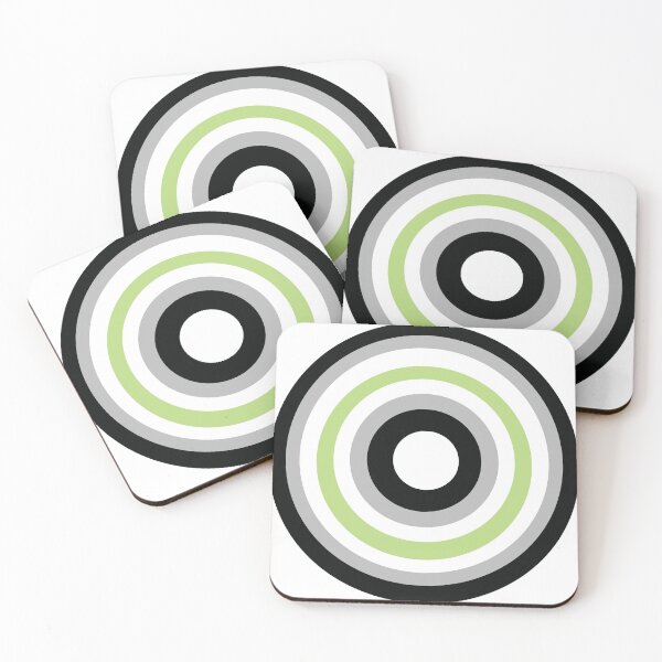 Item preview, Agender Pride Flag Circle designed and sold by storf.