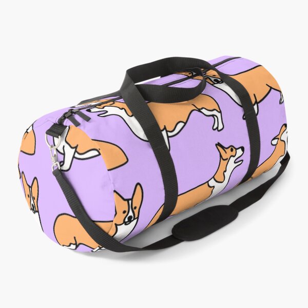 Item preview, Cute Corgi Pattern with Purple Background designed and sold by WildeandCo.