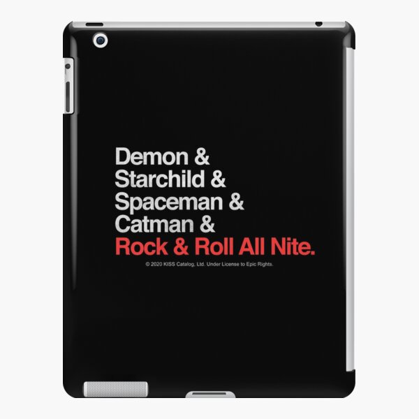 Rock and Roll All Nite iPad Snap Case