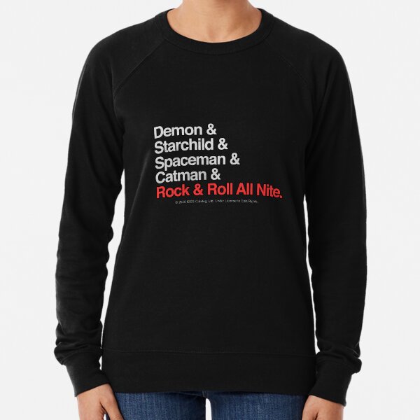 Rock and Roll All Nite Lightweight Sweatshirt