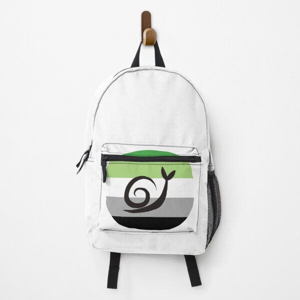 Item preview, Aromantic Aro Minimalist Pride Snail Logo designed and sold by PrideSnails.