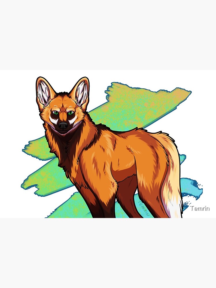 Maned Wolf Mask 