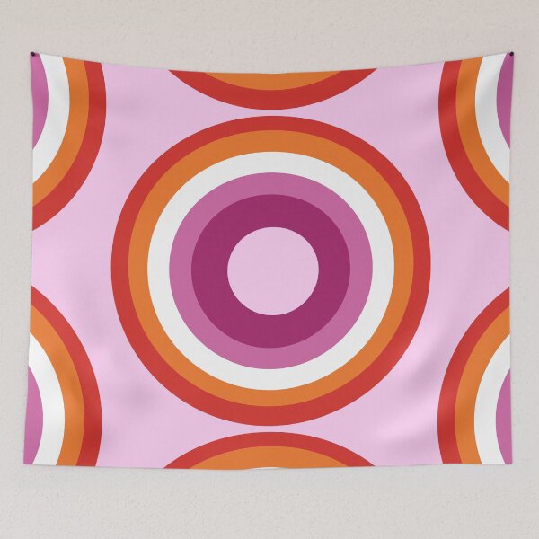 Item preview, Lesbian Pride Flag Circle designed and sold by storf.
