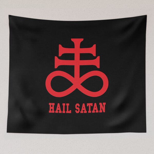 Item preview,  Sigil Of Leviathan Hail Satan designed and sold by artpirate.