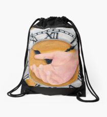 Clock Drawstring Bag